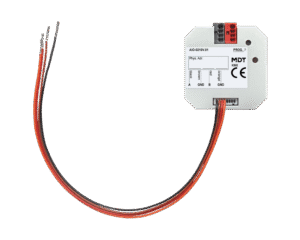 MDT AIO 2 entradas/salidas analógicas, 0-10V, empotrable, E/S configurable