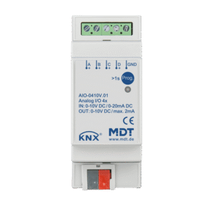 MDT AIO 4 entradas/salidas analógicas, 0-10V, E/S configurable