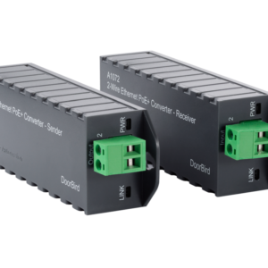 DoorBird A1072 – Convertidor Ethernet PoE+ de 2 hilos