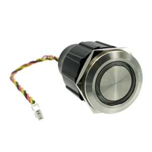 DoorBird P0603 – Pulsador de llamada redondo iluminado – 1 unidad