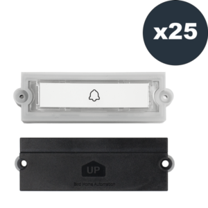 DoorBird P0604 – Pulsador de llamada rectangular iluminado – 25 unidades