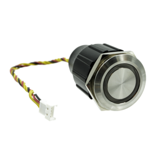 DoorBird P0605 – Pulsador de llamada redondo iluminado – 1 unidad
