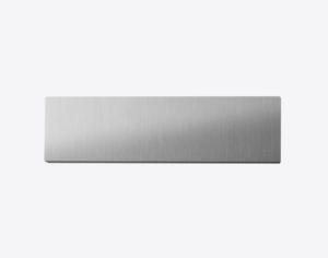 DoorBird P0701 – Placa nominativa para un pulsador – Sin grabado