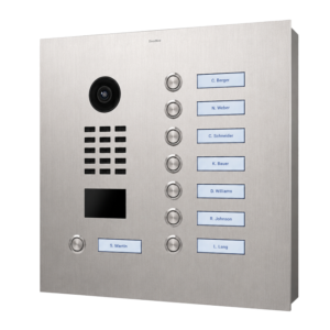 DoorBird D2208V DNP – Videoportero IP – Montaje empotrado