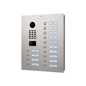 DoorBird D2218V DNP – Videoportero IP – Montaje empotrado