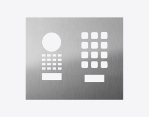 DoorBird D1101KH – Panel frontal Modern para montaje en superficie o empotrado