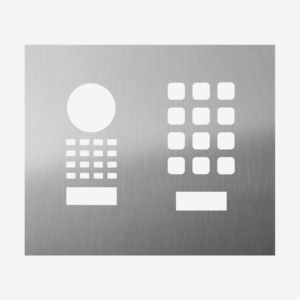 DoorBird D1101KH – Panel frontal Modern para montaje en superficie o empotrado