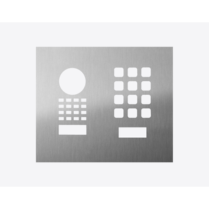 DoorBird D1101KH – Panel frontal Modern para montaje en superficie o empotrado