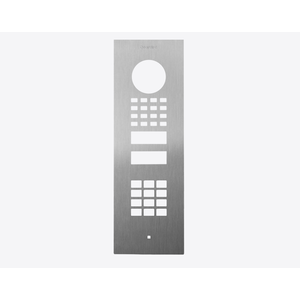 DoorBird D1101KV – Panel frontal para montaje empotrado