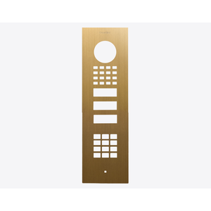 DoorBird D1102KV – Panel frontal para montaje empotrado