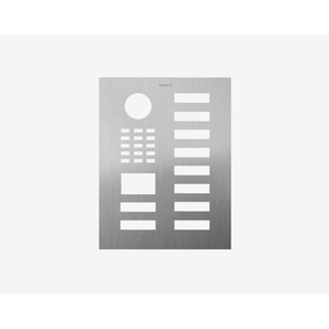 DoorBird D2x10V – Panel frontal