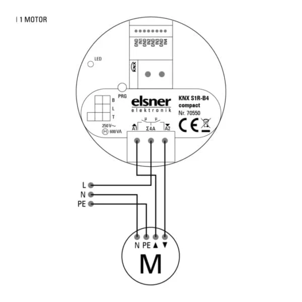 KNX S1R-B4 compact