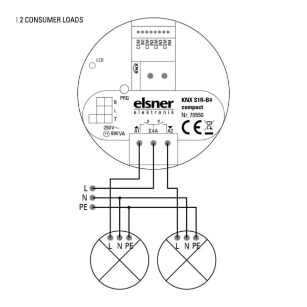 KNX S1R-B4 compact
