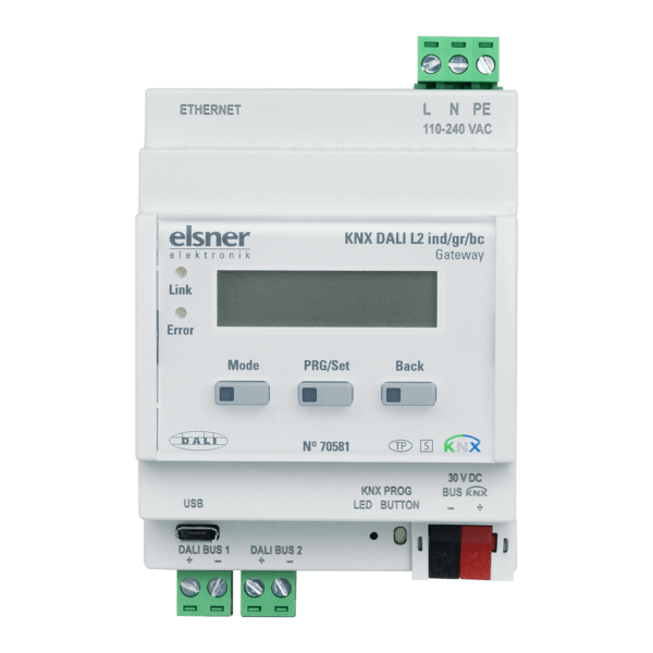 Elsner KNX DALI L1/2 ind/gr/bc