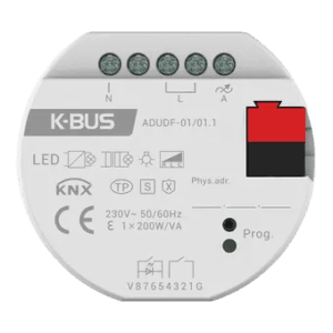 Actuator dimming KNX