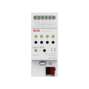GVS Actuador multifunción KNX Secure, 4–24 canales, 6/10 A
