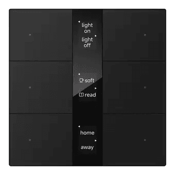 5637527134_40 GVS KNX Push Button sensor S con Display, 1/2/3 Gang