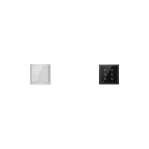 GVS Pulsador táctil KNX Slim, 2–6 teclas