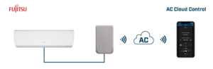 Intesis AC Cloud Control para sistemas Fujitsu RAC y VRF (conector CN) – 1 unidad interior