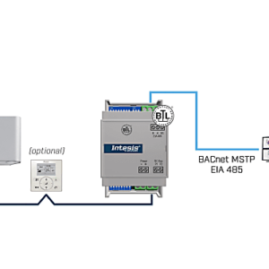 Intesis Sistemas Daikin VRV y Sky a interfaz BACnet MS/TP y Modbus RTU – 1 unidad interior