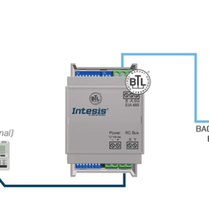Intesis Sistemas FD y VRF de Mitsubishi Heavy Industries a interfaz BACnet MS/TP – 1 unidad interior