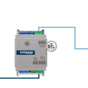 Intesis Sistemas comerciales y VRF Midea a interfaz BACnet MS/TP – 1 unidad interior
