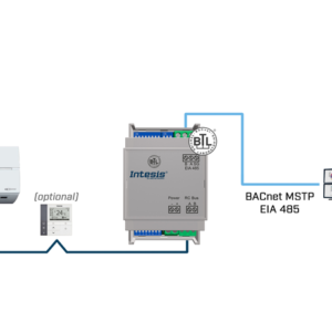 Intesis Sistemas Toshiba VRF y Digital a interfaz BACnet MS/TP – 1 unidad interior