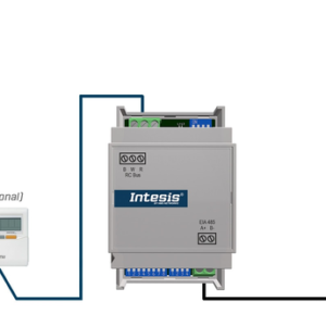 Intesis Sistemas Fujitsu RAC y VRF a interfaz Modbus RTU (bus de control remoto) – 1 unidad interior