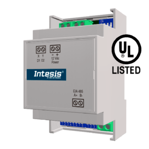 Intesis Sistemas comerciales y VRF Midea a interfaz Modbus RTU – 1 unidad interior
