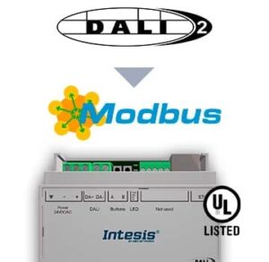 Intesis Pasarela DALI a Modbus TCP Server