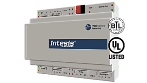 Intesis Convertidor de protocolos Intesis para medidores M-Bus, Modbus y pulsos a serie e IP – hasta 20 medidores