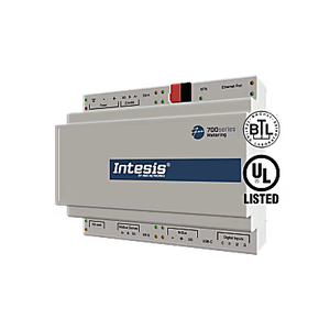 Intesis Convertidor de protocolos Intesis para medidores M-Bus, Modbus y pulsos a serie e IP – hasta 20 medidores