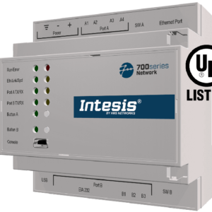 Intesis Aplicación DALI-2 a servidor Modbus TCP/RTU o BACnet IP/MS/TP con 1 canal DALI