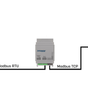 Intesis Router Modbus RTU a Modbus TCP – 32 dispositivos