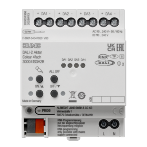 JUNG Actuador KNX DALI-2 Colour, 4 fases