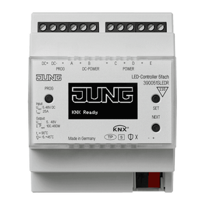 JUNG Controlador KNX para LED 5 fases DC 5 ... 48 V