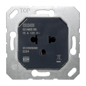 Base de enchufe EURO-US bornes de tornillo