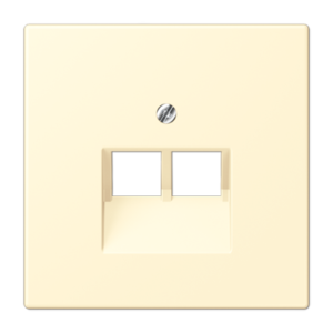 JUNG Les Couleurs® Le Corbusier — Placa central RJ45 de 2 puertos