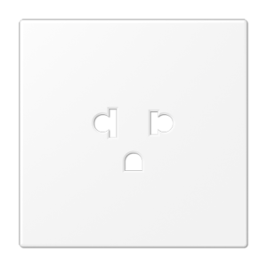 Placa central para base de enchufe 521 ABC EINS termoplástico Serie LS