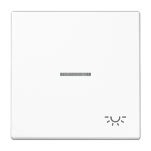 Tecla simple 1 fase con visor símbolo Luz símbolo Luz