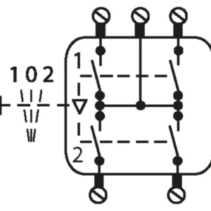 531-41 U Mecanismo Multi-pulsador simple
