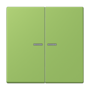 JUNG Tecla doble con visor para pulsador 2 fases F10 Serie LS Les Couleurs® Le Corbusier