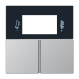 JUNG Teclas F40 metálicas para controlador de estancia RCD - Serie LS