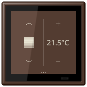 KNX Secure LS TOUCH con marco LS 990 Les Couleurs® Le Corbusier