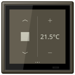 KNX Secure LS TOUCH con marco LS 990 Les Couleurs® Le Corbusier