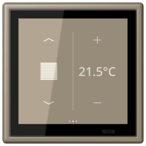 KNX Secure LS TOUCH con marco LS 990 Les Couleurs® Le Corbusier