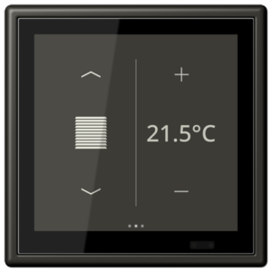 KNX Secure LS TOUCH con marco LS 990 Les Couleurs® Le Corbusier