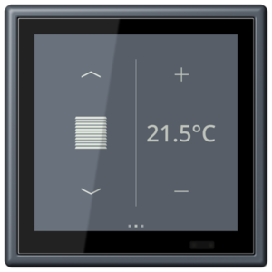 KNX Secure LS TOUCH con marco LS 990 Les Couleurs® Le Corbusier