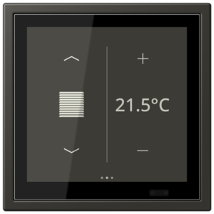 KNX Secure LS TOUCH con marco LS ZERO Les Couleurs® Le Corbusier ZERO