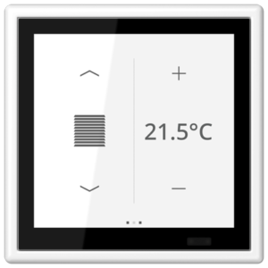 KNX Secure LS TOUCH con marco LS 990